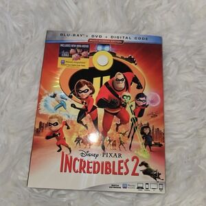 Incredibles 2 Disney Pixar Blu-ray, DVD, Digital 2018